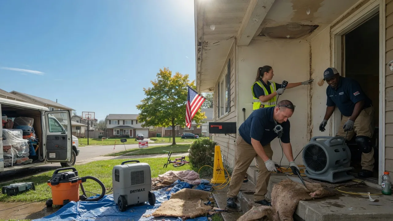 Water Damage Restoration in New Freedom, PA near me